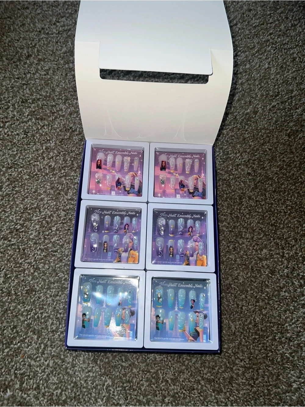 Demon Hunters K-Pop Press-On Nails – 18 Piece Set (Bundle of 18 Packs)